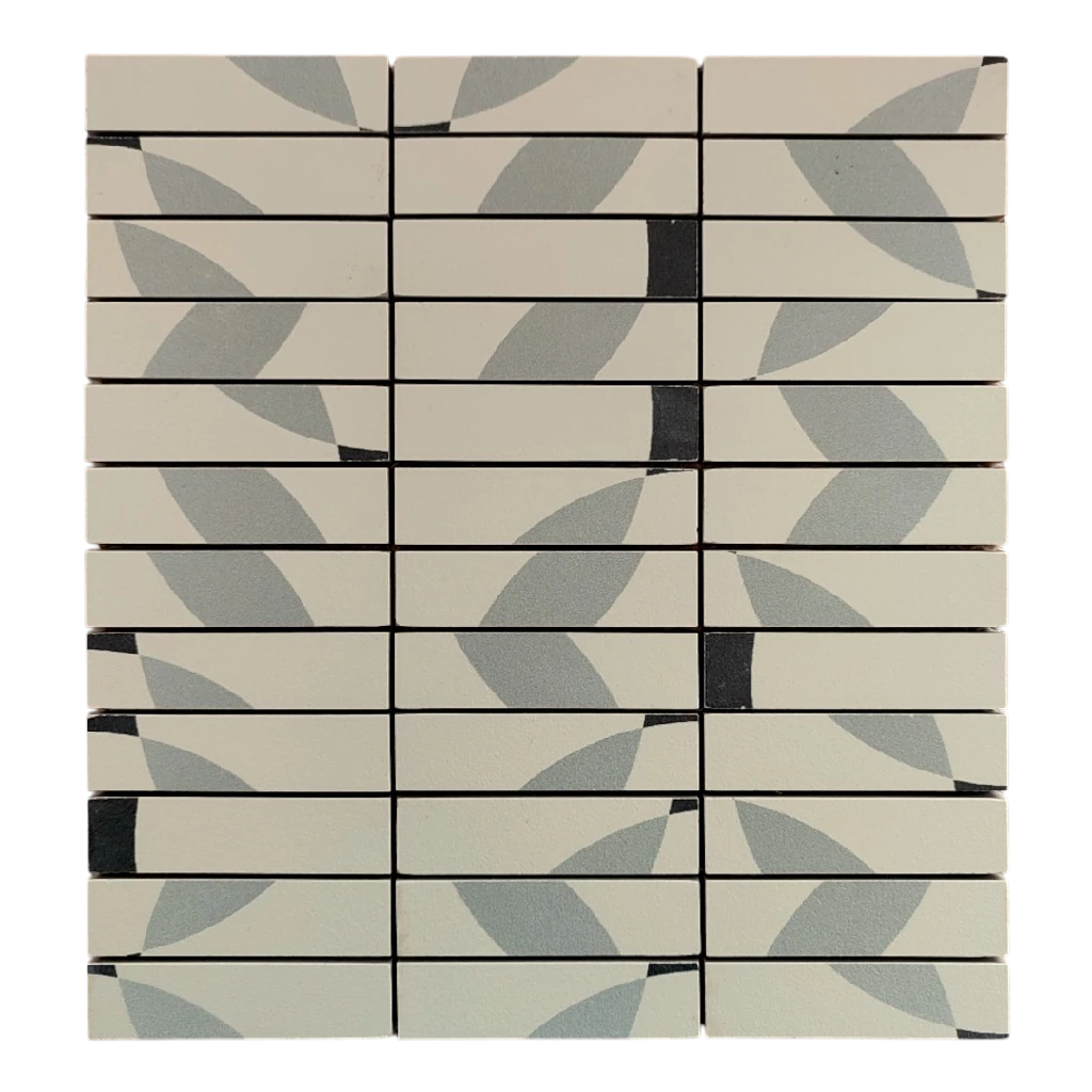 Mosaïque en céramique avec Motifs