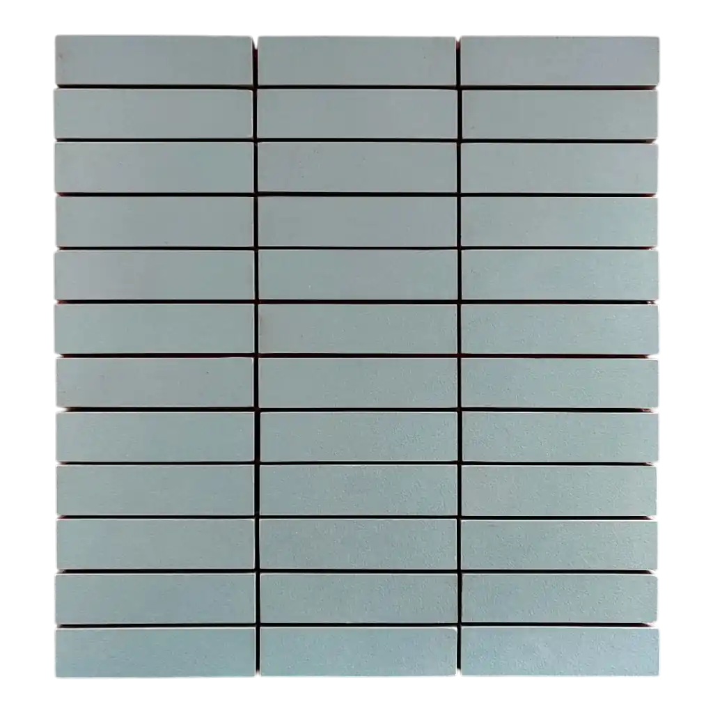 Mosaïque en céramique bleue hydrolic
