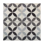 4 carreaux en céramique Circle (carreau de 20 cm), AL-3101